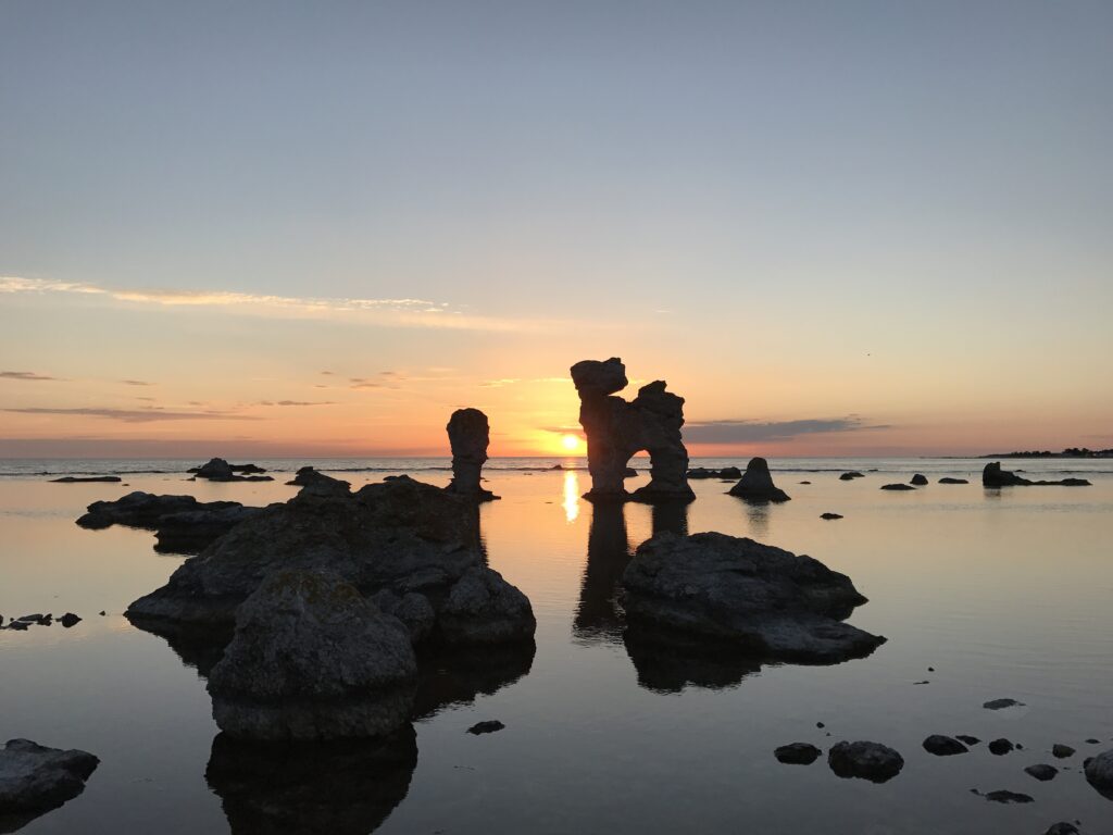 raukar på gotland